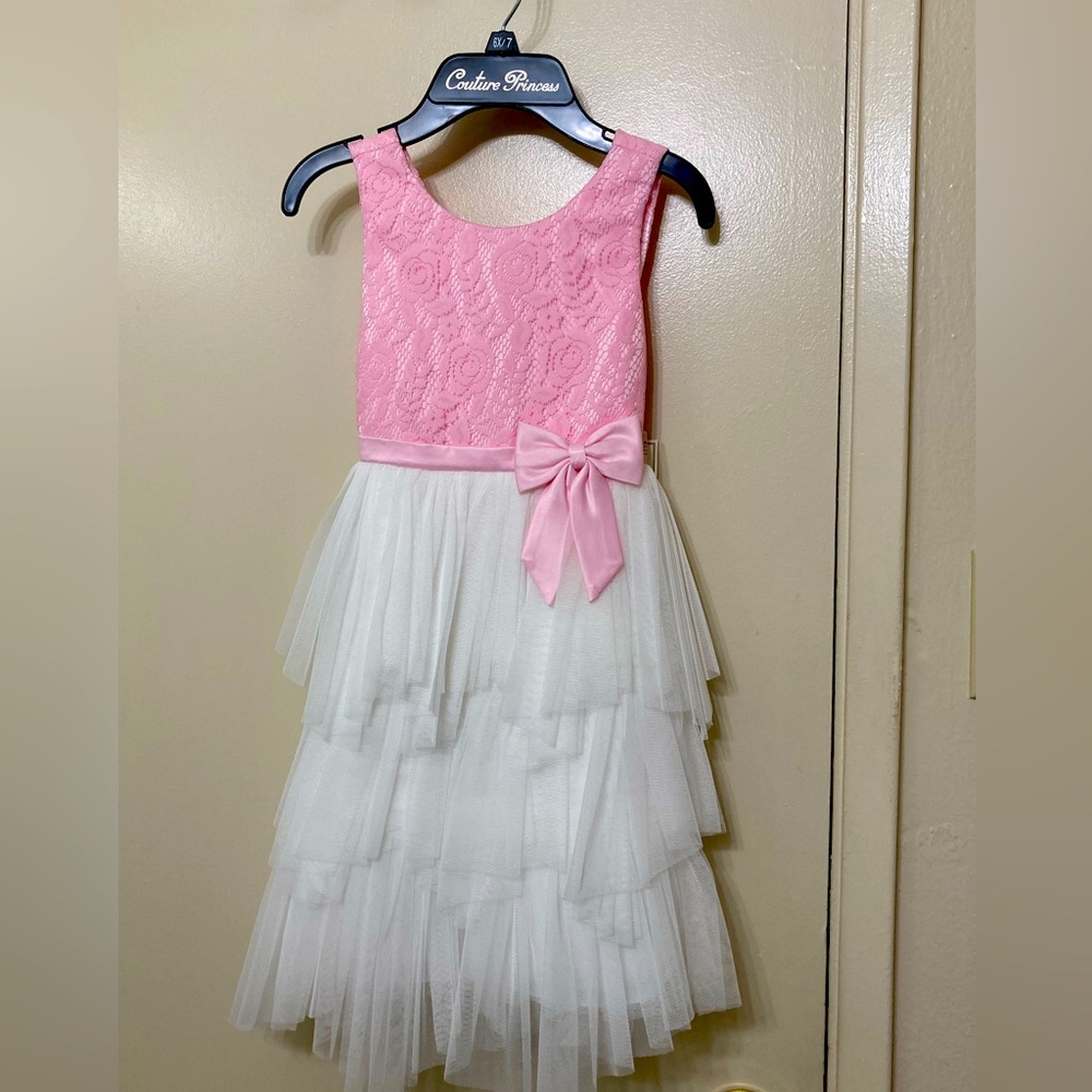 Girl’s Couture Princess Dress size 6/7 New w/tags